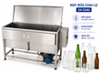 Ứng Dụng Máy Rửa Chai Trong Dây Chuyền Sản Xuất Nước Giải Khát Và Thực Phẩm 
