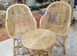 Bàn ghế mây tre đan phòng ngủ 