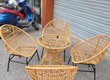 Bàn ghế ban công mây nhựa 