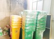 Thùng đựng rác 120 lít phù hợp thu gom rác bệnh viện , trường học 