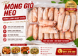 Giá chân giò heo nhập khẩu cạnh tranh nhất thị trường 