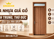 Cửa Nhựa Giả Gỗ Tại Linh Trung, Thủ Đức   Báo Giá Mới Nhất 