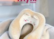 Gối kê cổ cao su non công thái học thêu hoạt hình dễ thương siêu cute nhận in...