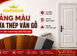 Bảng Màu Cửa Thép Vân Gỗ   Tư Vấn Chọn Màu Đẹp, Phù Hợp 