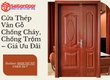 Cửa Thép Vân Gỗ Chống Cháy, Chống Trộm Giá Ưu Đãi 