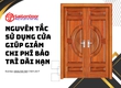 Nguyên tắc sử dụng cửa giúp giảm chi phí bảo trì dài hạn 