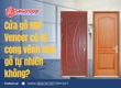 Cửa gỗ HDF Veneer có bị cong vênh như gỗ tự nhiên không 