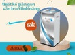 Máy lọc nước RO cao cấp Amida 1 vòi koáng 