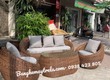 Sofa sò mây nhựa 