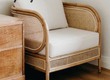 Ghế mây mắt cáo vuông 