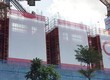Lưới bao che, Lưới gangform chống cháy cho công trình xây dựng 