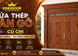Cửa Thép Vân Gỗ Tại Củ Chi   Giá Tận Xưởng, Thi Công Trọn Gói 