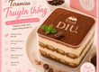 Bánh Tiramisu   Hương vị ngọt ngào khó cưỡng 