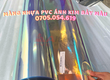 Màng nhựa pvc hologram đổi màu kỳ ảo, bền bỉ, chống nước 