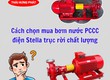 Hướng dẫn chọn mua máy bơm PCCC điện Stella trục rời 