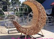 Ghế chụp hình mây tre đan ngoài trời 