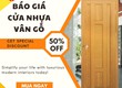 Báo Giá Cửa Nhựa Vân Gỗ Mới Nhất   Yếu Tố Ảnh Hưởng 