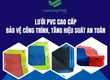 Lưới thành phẩm, lưới gia công may viền bấm khuy HDPE, PVC 