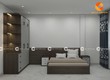 Combo Giường Tủ Phòng Ngủ Tone Gỗ Xám Hiện Đại 