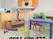 Trụ bóng rổ trẻ em cho trường mầm non, khu vui chơi, công viên 