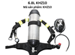 SCBA 6.8L KHZ10   Thiết Kế Cho Công Tác PCCC Và Cứu Hộ 