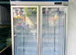Thanh lý tủ mát 2 cánh Herocool 1000 lít   Mới 99   Kính sưởi chống...