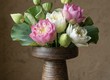 Những Mẫu Bình Cắm Hoa Sen Đẹp Tại Gốm Sứ FULO TP.HCM 