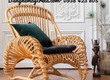 Ghế mây ngồi đọc sách thư giãn 