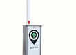 Cổng barrier tự động BST 270 đèn LED thân trụ tùy chỉnh tốc độ 1 6s 