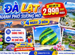 Đà Lạt 4N3Đ SGC 