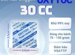 Gói hút oxy 30cc   Oxytoc cho mốc bánh trung thu 