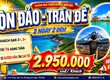 Côn Đảo   Trần Đề 2n2đ 2026 sgc 