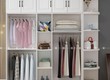 Tủ Quần Áo Gỗ Công Nghiệp MDF Tân Cổ Điển Màu Trắng 