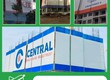 Lưới Gangform inlogo thương hiệu, Lưới can can chắn ô thnag  lối đi an toàn công trình...