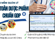 Phần mềm quản lý dược phẩm theo chuẩn GDP 