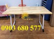 Bàn ghế trẻ em bằng gỗ cho Trường mầm non, lớp mẫu giáo 