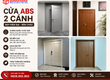 Cựa Nhựa ABS Hàn Quốc 2 cánh   Giải pháp hoàn hảo cho không gian sống hiện...