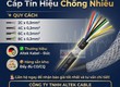 Dây cáp tín hiệu chống nhiễu tiết diện 0.3mm   4 lõi 