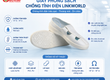 Giày Phòng Sạch Chống Tĩnh Điện LinkWorld 