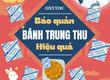 Gói hút oxy oxytoc bảo quản bánh trung thu hiệu quả 
