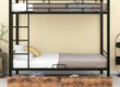 BST giường tầng sắt có ngăn kéo phối gỗ sang trọng vừa tiện lợi vừa đẹp mắt 