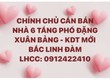 Chính chủ cần bán nhà 6 tầng PHỐ ĐẶNG XUÂN BẢNG   KDT MỚI BẮC LINH ĐÀM...