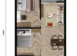 Duy nhất căn 2BR 1 giá rẻ chỉ từ 2,742 tỷ tại S Light Tower 
