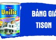 Nhà phân phối sơn nước Tison nội ngoại thất chính hãng giá rẻ tại TPHCM 