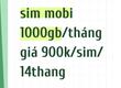 Siêu sim 5G mobifone 33gb/ngày dùng 14 tháng ko phải nạp tiền 