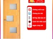 Cửa gỗ MDF   Đẹp hiện đại 