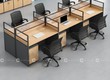 Cụm Bàn Làm Việc Nhân Viên Hiện Đại Cho Văn Phòng 
