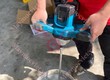 Máy khuấy   trộn sơn, xi măng mini dùng pin Turbo TBS21 