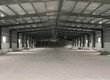 Cho thuê kho xưởng 1500m tại Cảng Khuyến Lương. Hoàng Mai, xe container đỗ cửa kho 