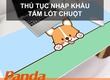 Thủ tục nhập khẩu tấm lót chuột 